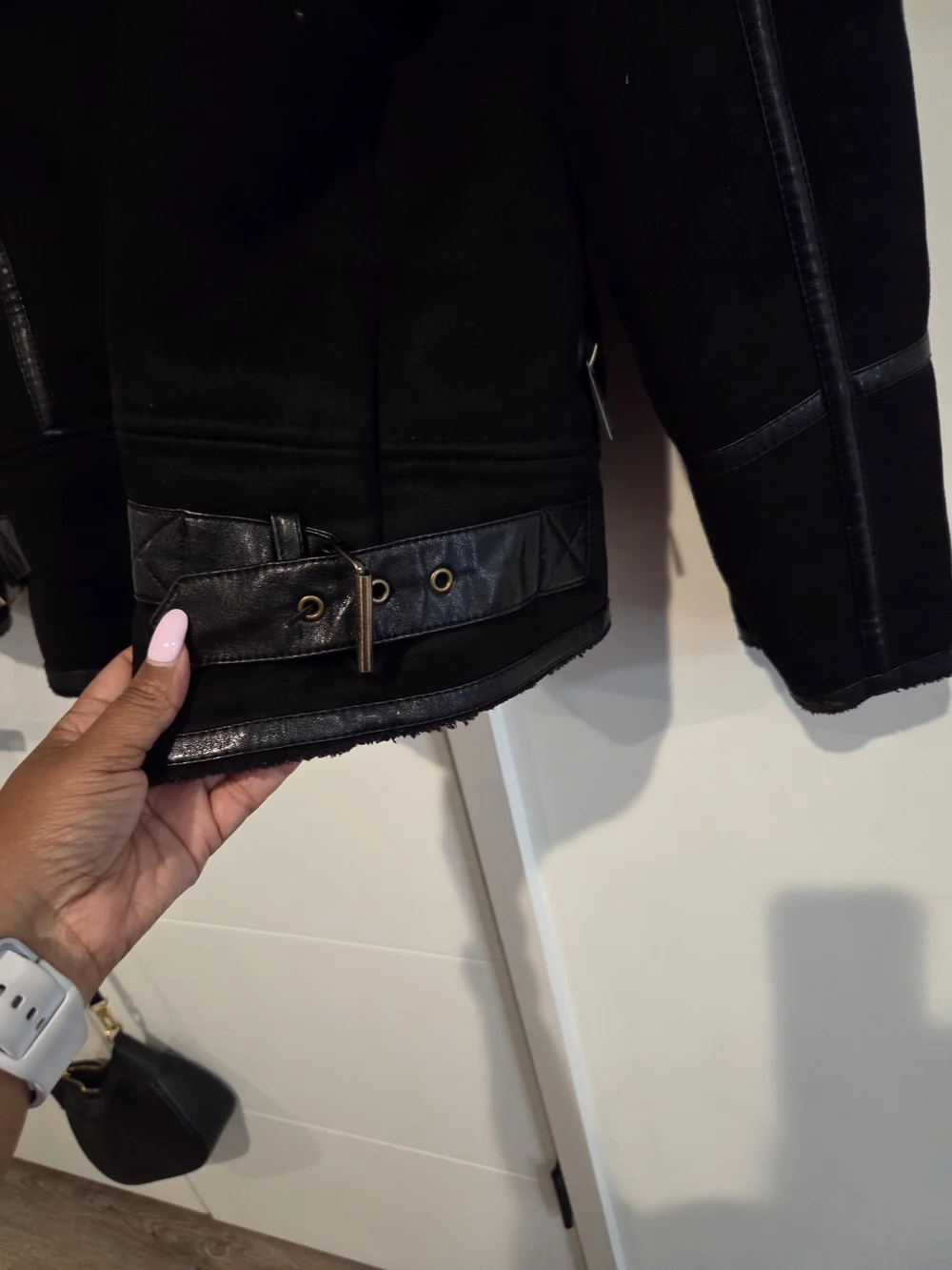 Michael Kors chunky shearling